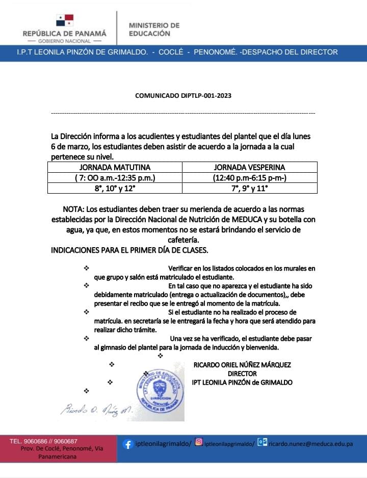 Comunicados